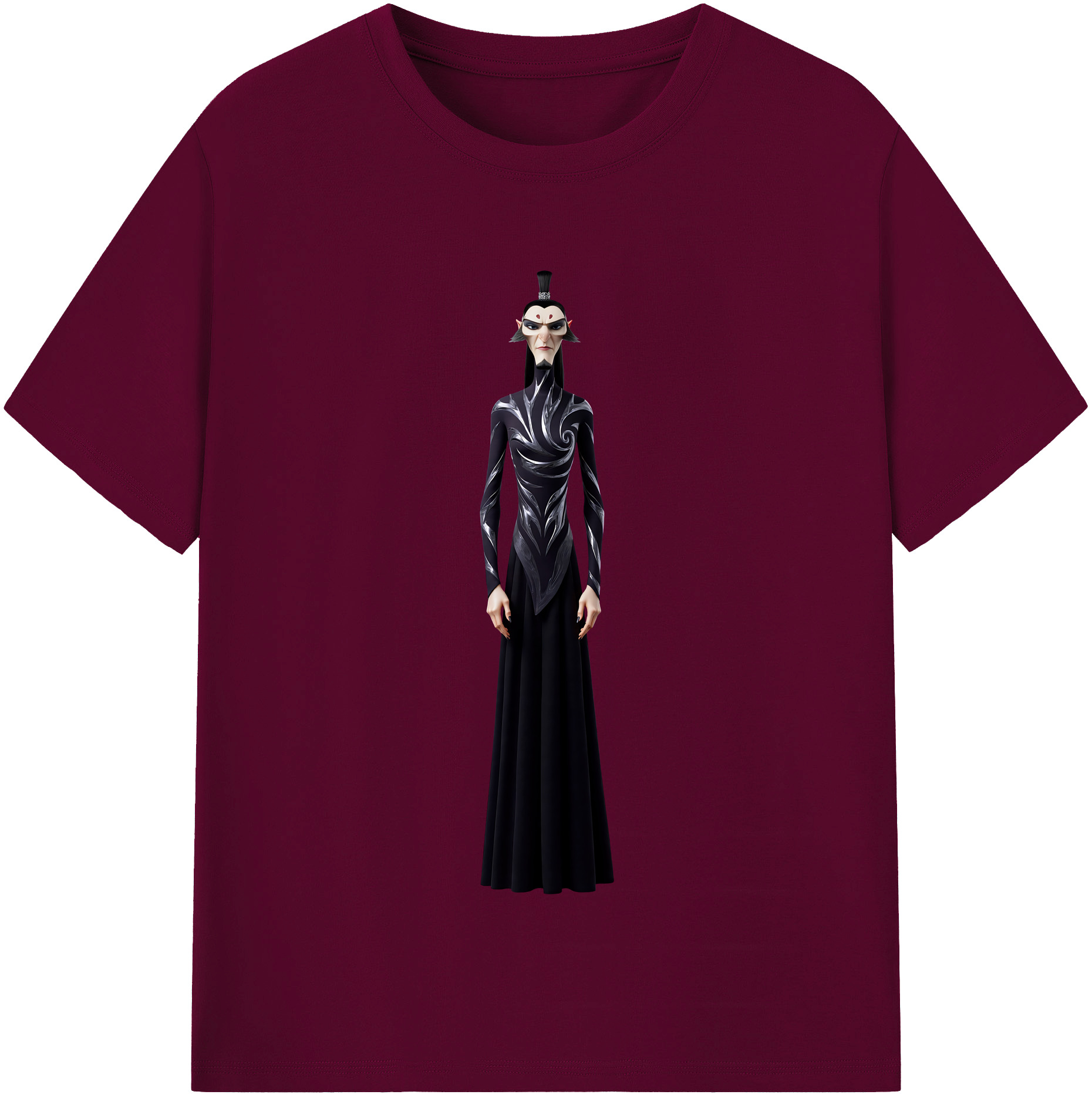 （画像用） Ne Zha 2 ナタ 魔童の大暴れ レディースカジュアルプリントTシャツ（綿100％）